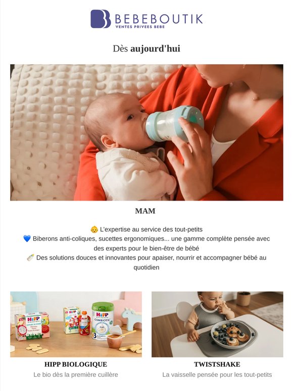 MAM : le confort de bébé à prix doux 👶