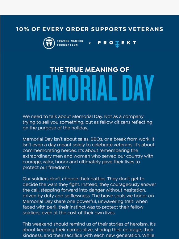 A Letter From our Founder