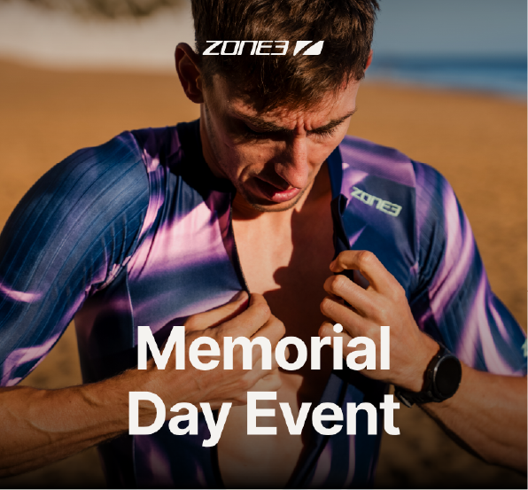 Athletes wearing Zone3 Trisuit
