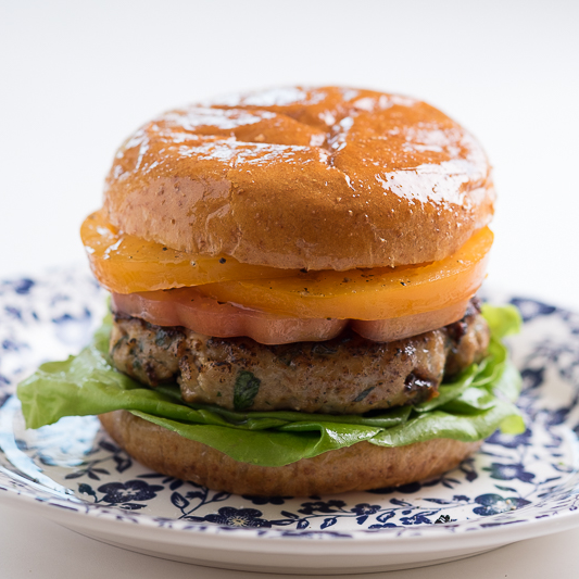 Mediterranean Turkey Burgers