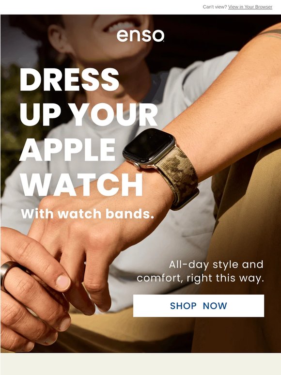 Upgrade your watch bands