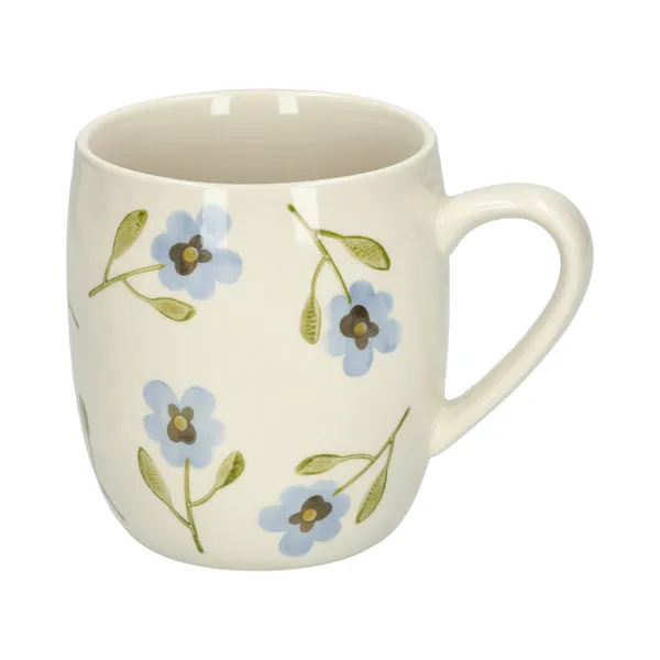 Theemok, steengoed, viooltjes, Ø9,5 cm