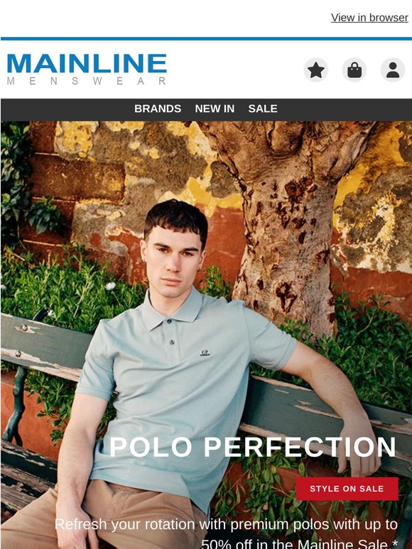 Polo Perfection 🟥 Up to 50% Off*