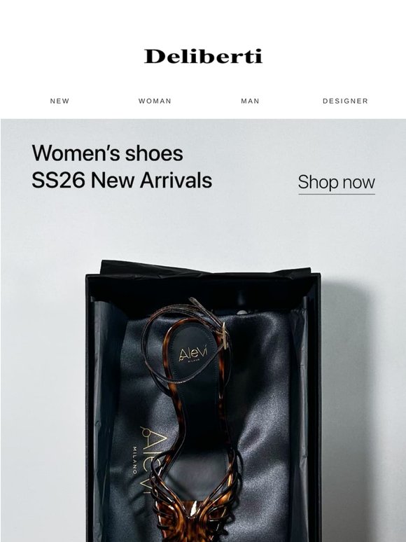 Women's shoes: Scopri i nuovi arrivi SS26, disponibili ora in store ed online