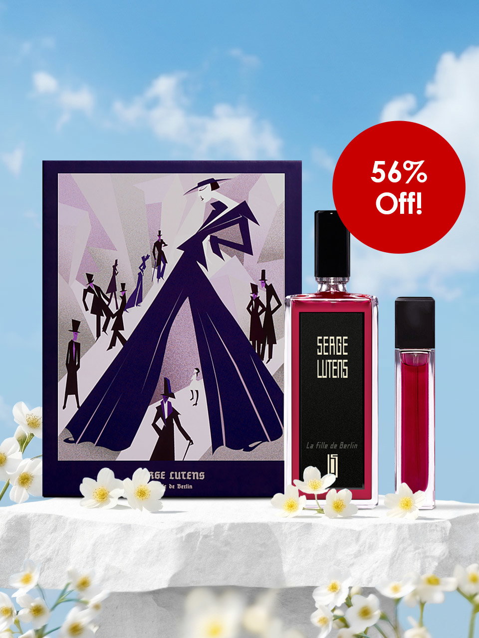 Serge Lutens La Fille de Berlin Eau de Parfum Spray 50ml Gift Set