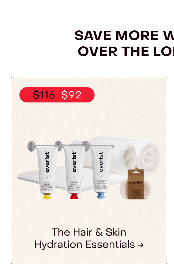 Save More With Bundles: The Hair & Skin Hydration Essentials