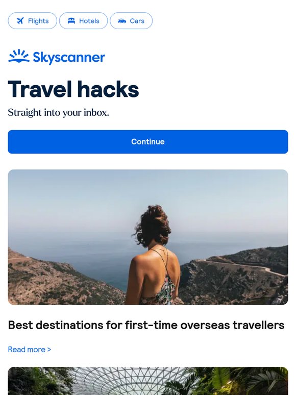 Best destinations for first-time overseas travellers