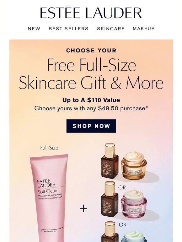 Long Weekend Essentials ☀️ Free Full-Size Skincare Gift & More, with your purchase.