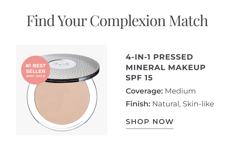 find your complexion match: 4-in-1 pressed mineral makeup spf 15