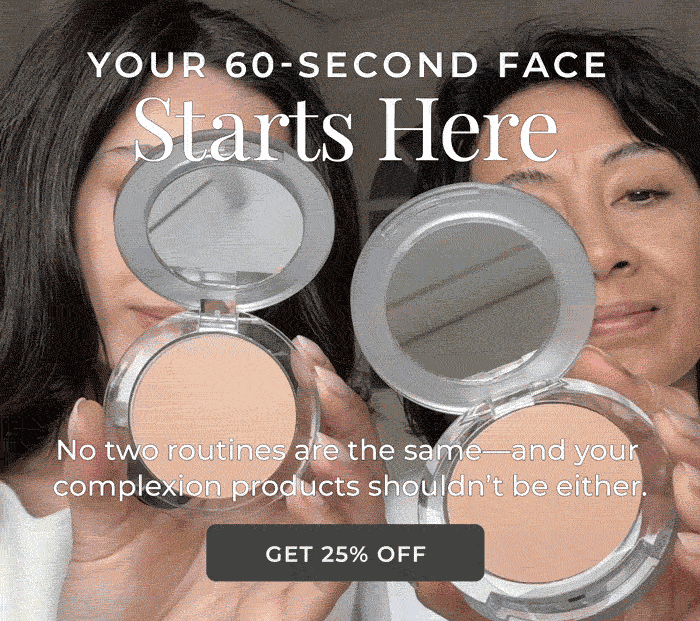 your 60-second face starts here