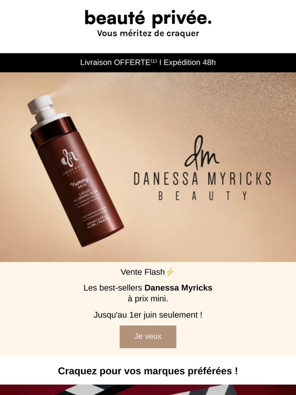 Danessa Myricks Beauty, L'Oréal Paris, PostQuam Professional, Italian Design : découvrez les ventes beauté ✨