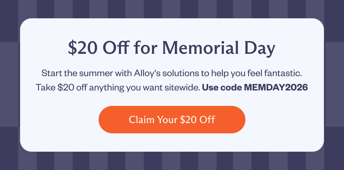 $20 Off for Memorial Day