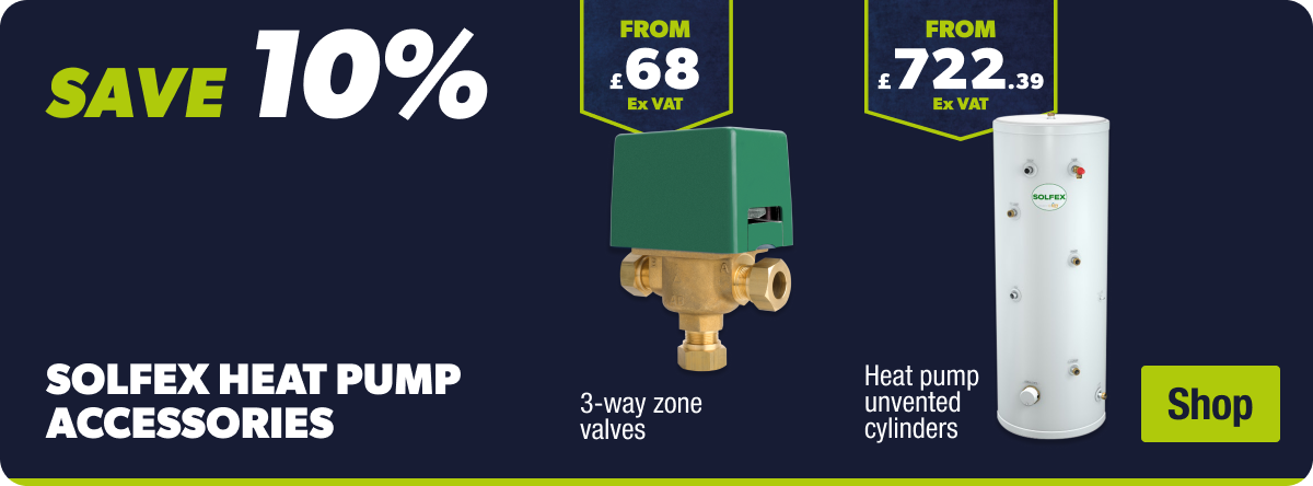 Save 10% on Solfex heat pump accessories