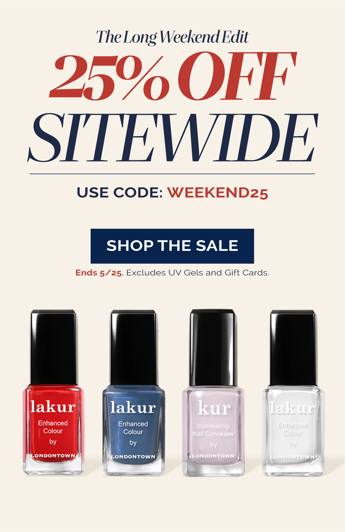Shop the Long Weekend Edit for 25% off sitewide using code: WEEKEND25