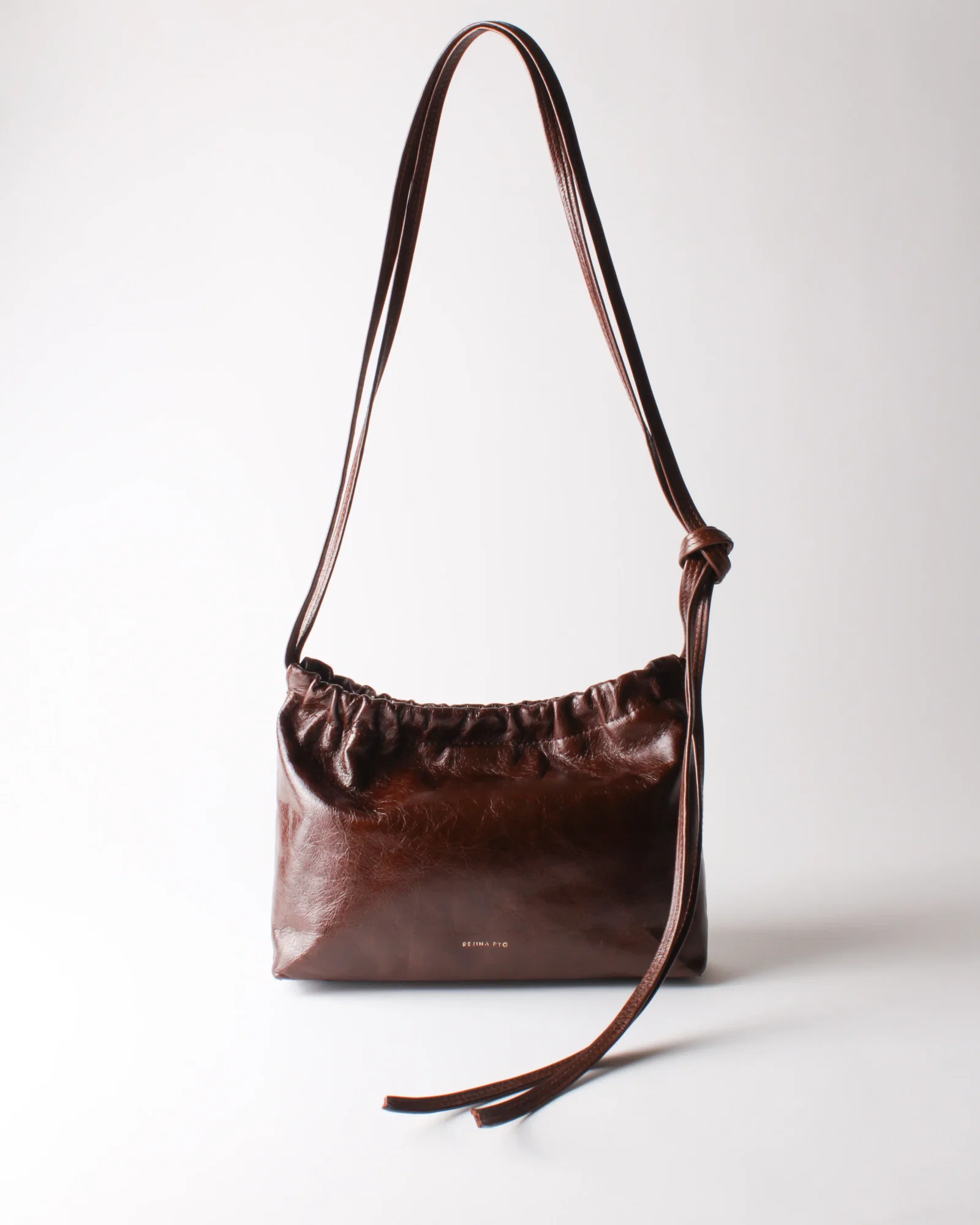 Image of Camila Crossbody Tote Leather Pecan