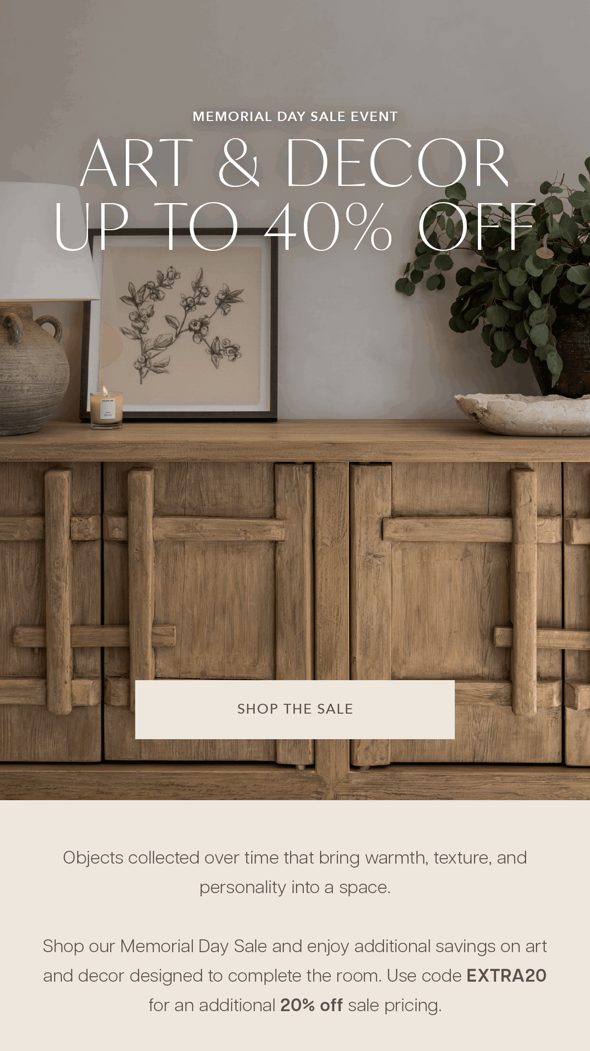 Art & Decor Up to 40% Off 