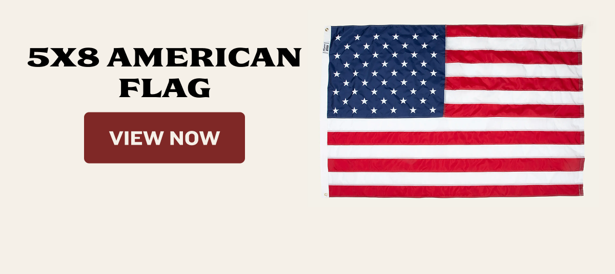 5’ x 8’ American Flag