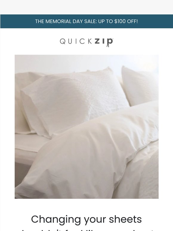 Struggling to change your sheets? 😩