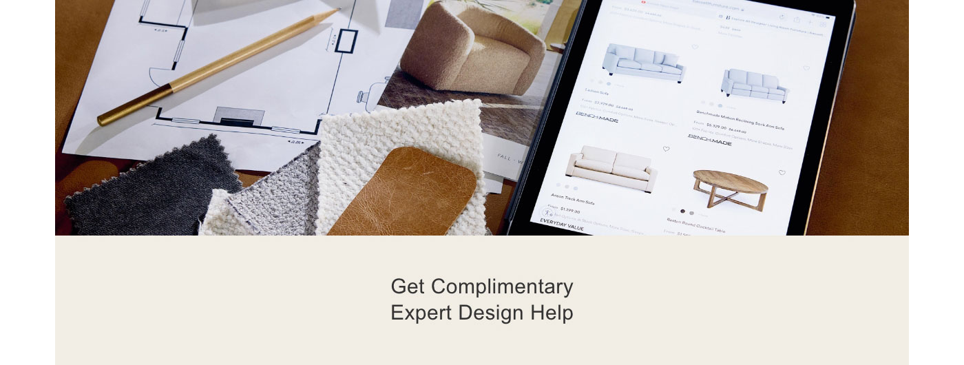 Get Complimentary Expert Design Help.