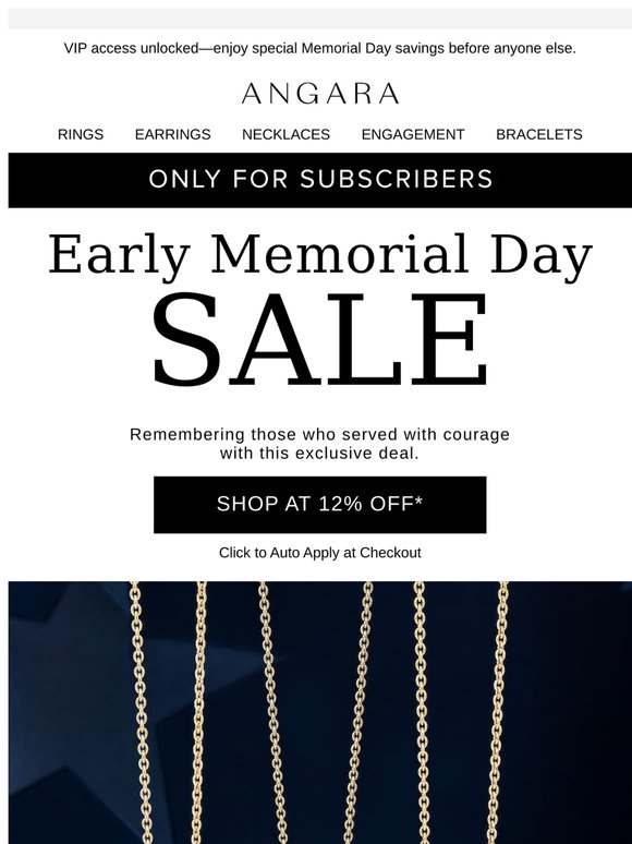 For Subscribers: Early Memorial Day Sale 🇺🇸