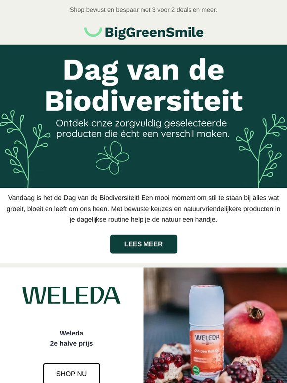 Dag van de Biodiversiteit 🌿 Bewuste keuzes met voordeel