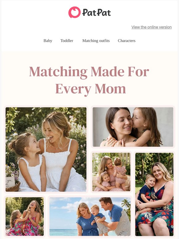 Mom Gets to Match, Too 🤍