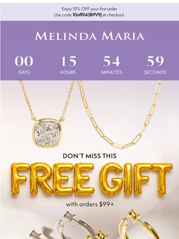 FINAL HOURS: Last chance for your FREE GIFT