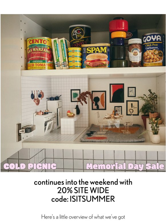 Weekend Begins, Sale Continues