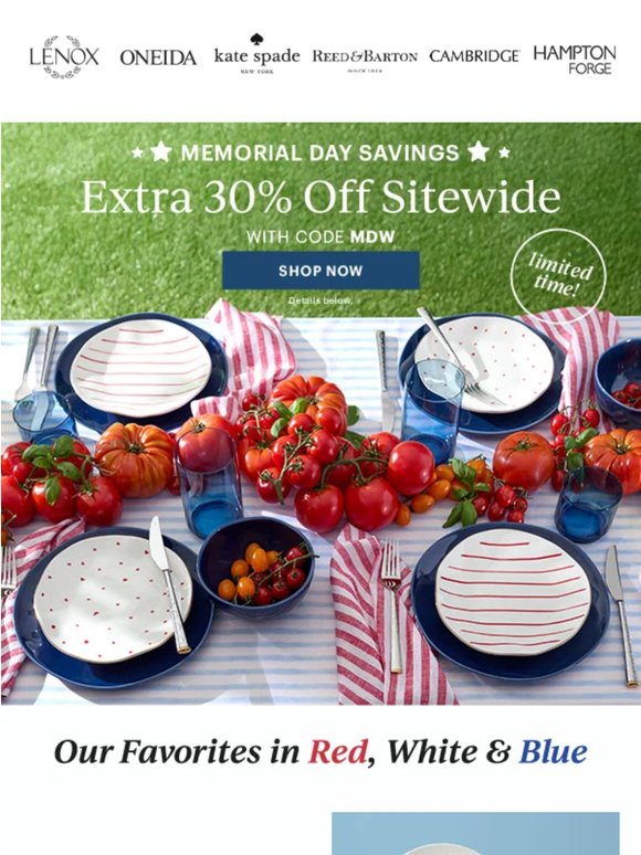 Summer Sale: Extra 30% Off Sitewide