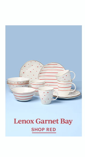 Lenox Garnet Bay  SHOP RED