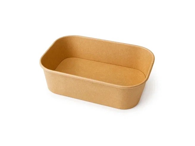 Rectangular Kraft Bowl