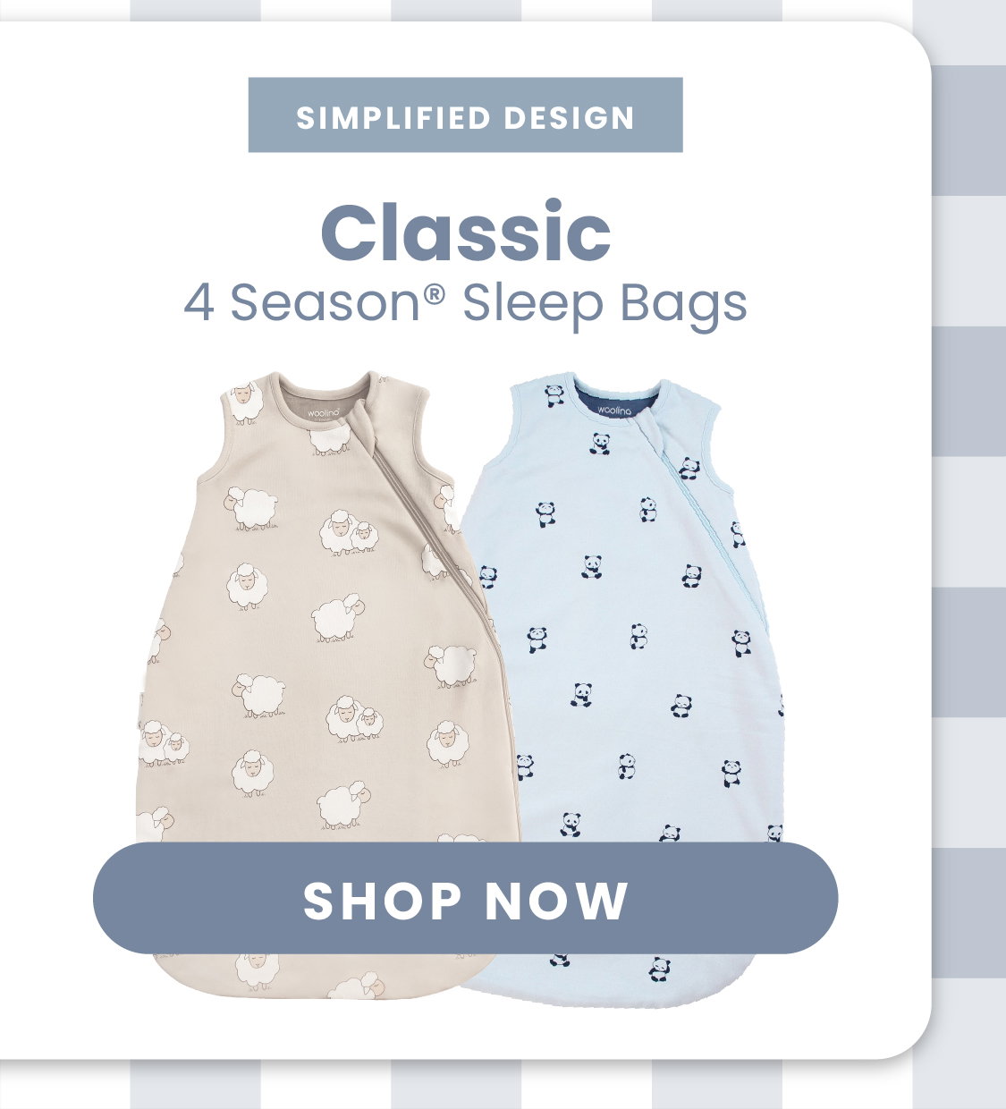 Classic 4 Season Sleep Bags. Simplified Design. Shop now.