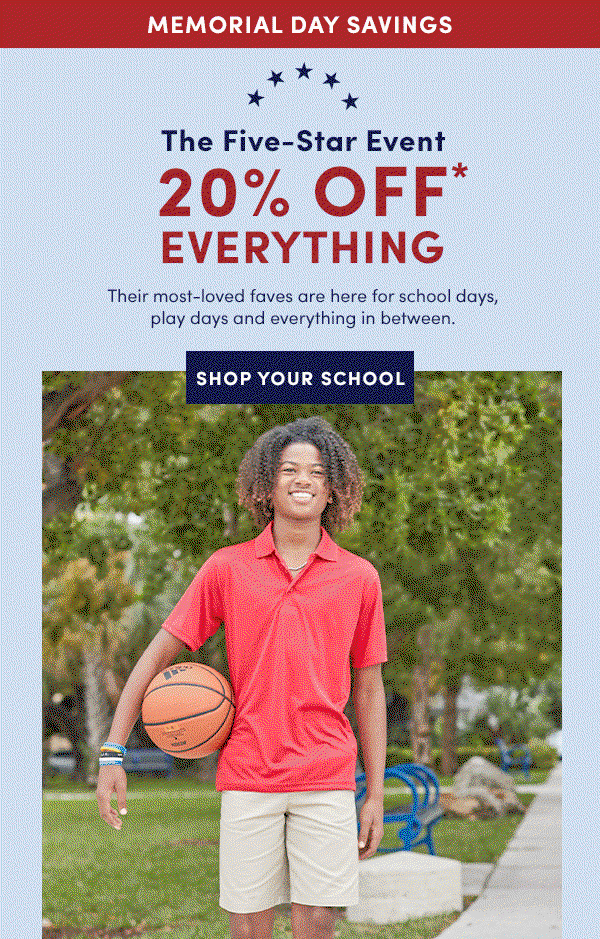 20% off everything