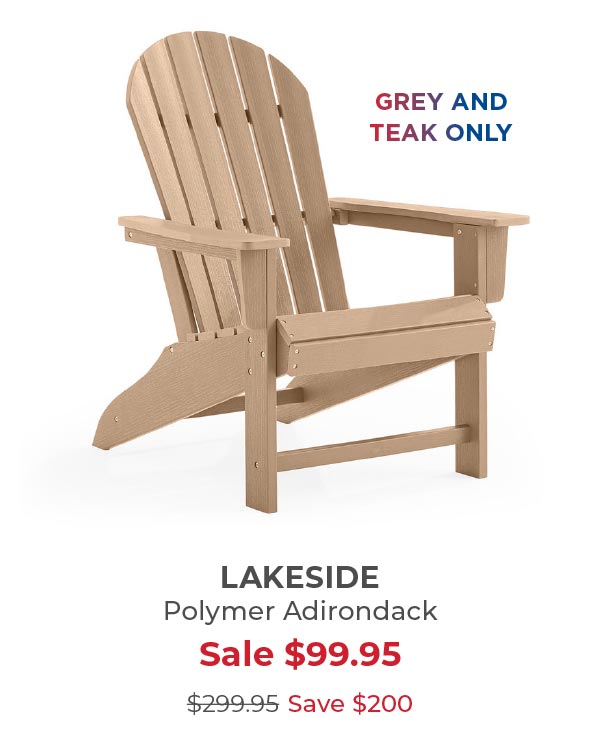 Lakeside adirondack 