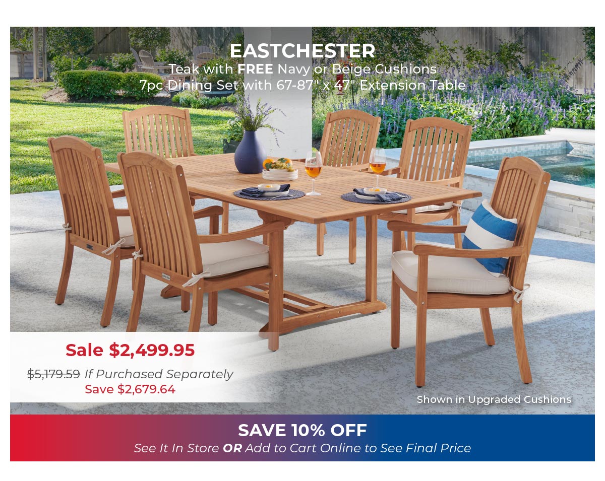 Eastchester 7pc dining set 