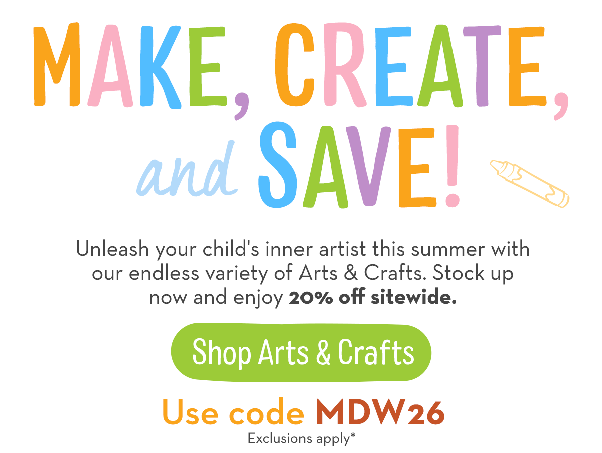 Make, Create, and Save!