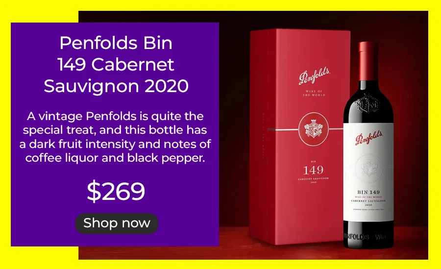 Penfolds Bin 149 Cabernet Sauvignon 2020