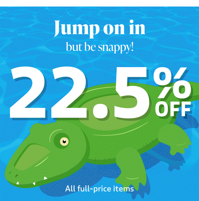 Massive savings to help you step into summer with style