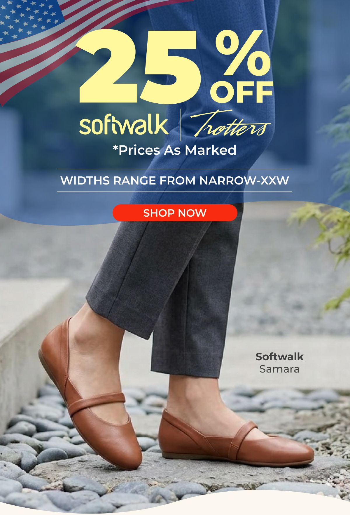 20% Off All Softwalk & Trotters