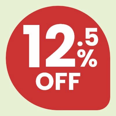 12.5% OFF