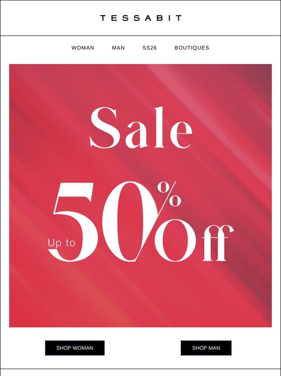 Still On: up to 50% off