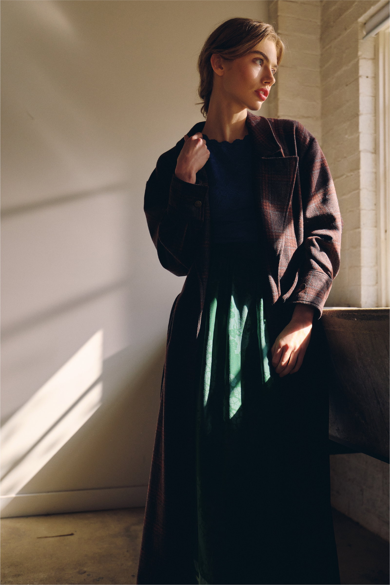 Orla Check Coat - Collection Highlight