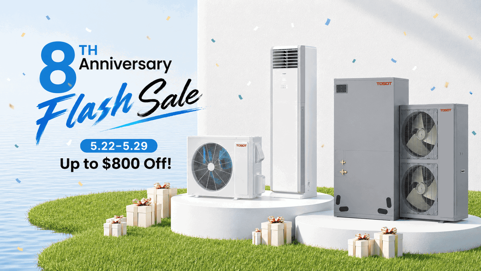 Up to $800 Off Starts Today for Our Flash Sale