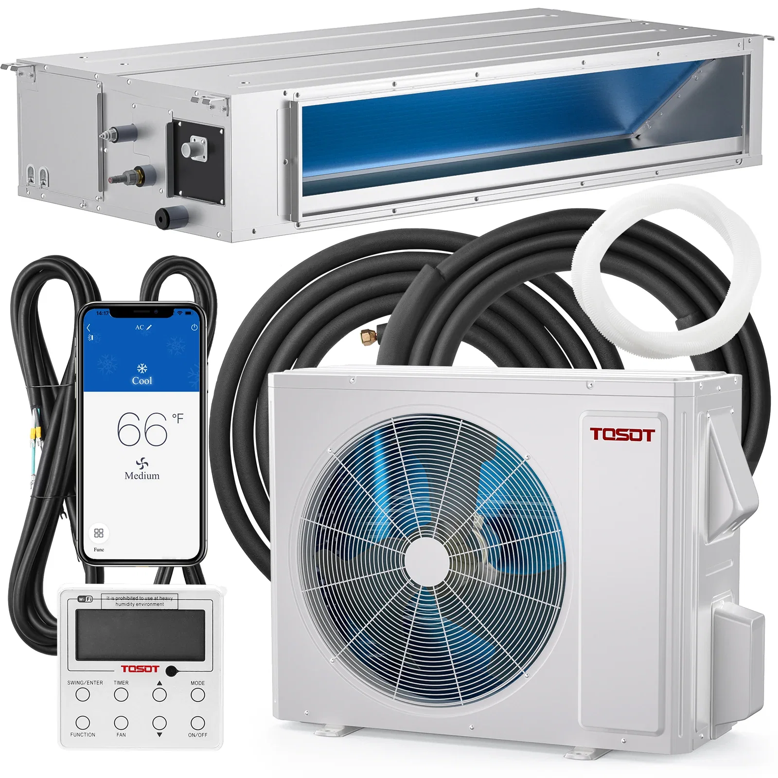 Image of 34,000 BTU Ducted Mini Split Air Conditioner
