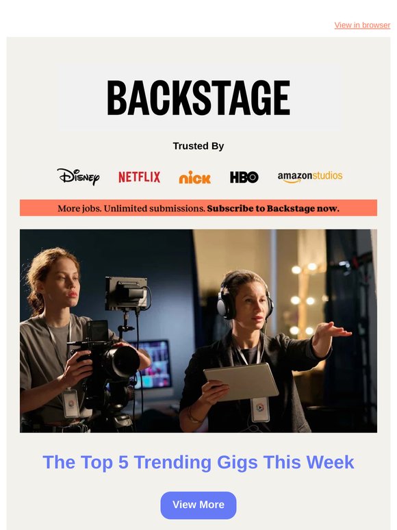 Check Out the Top 5 Trending Gigs of the Week