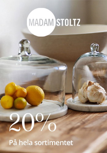 20% på hela sortimentet från Madam Stoltz