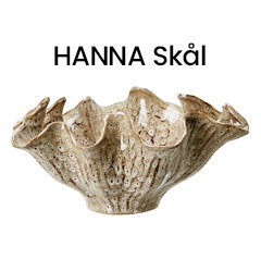 HANNA Skål Brunmelerad L