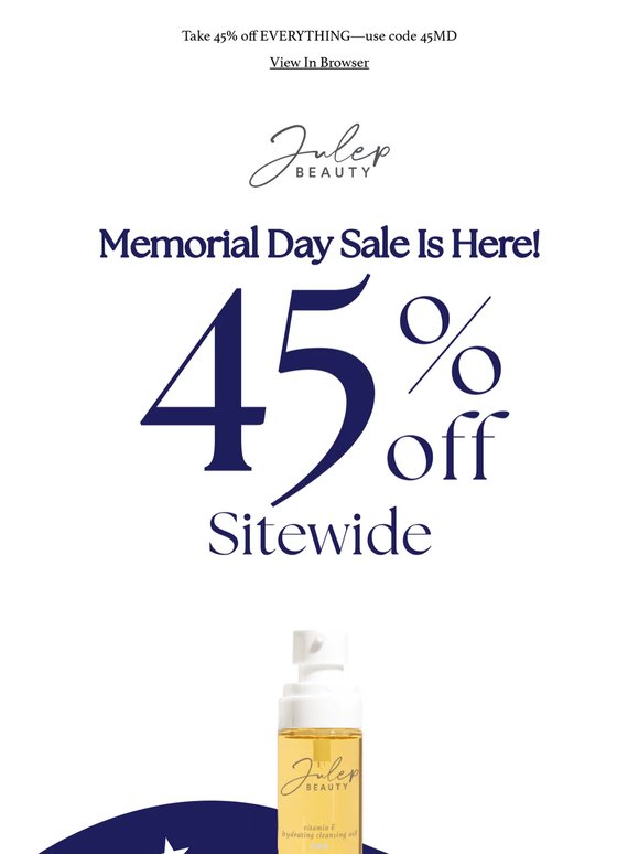 Memorial Day Sale is ON 🎉