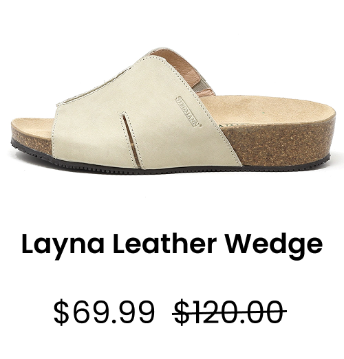 Women's Layna Leather Wedge Sandal