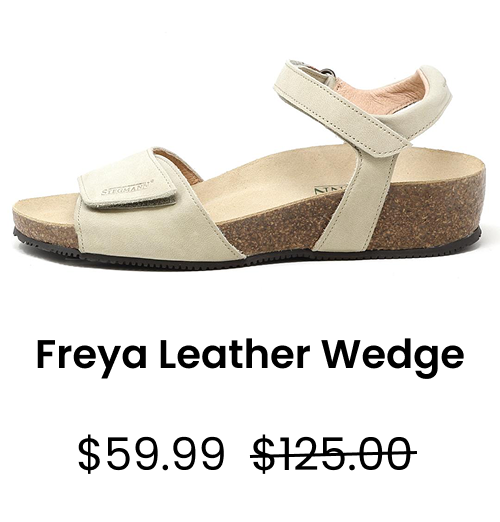 Women's Freya Leather Wedge Sandal